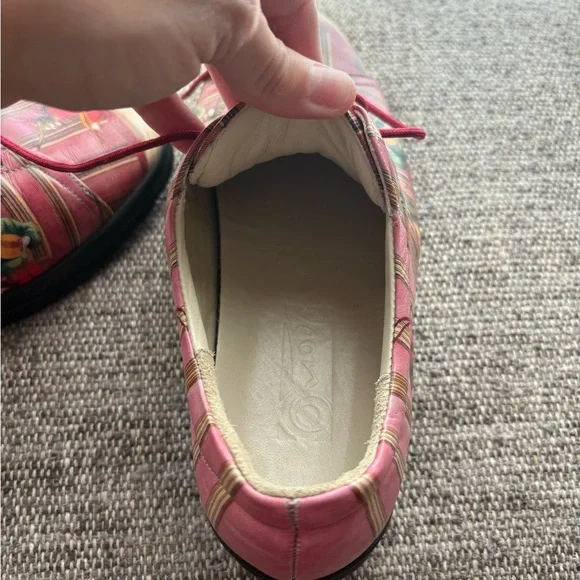 Vintage ICON Multicolor Patterned Women's Sneakers - Picture 6 of 10